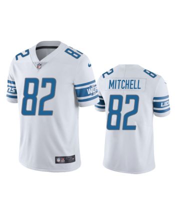 Detroit Lions James Mitchell 82 White Vapor Limited Jersey