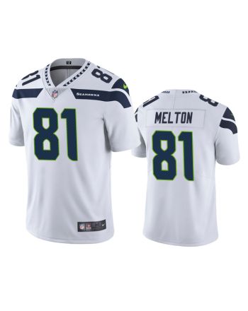 Seattle Seahawks Bo Melton 81 White Vapor Limited Jersey