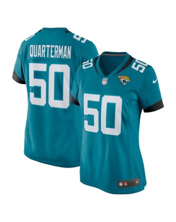 Shaquille Quarterman 50 Jacksonville Jaguars Women's Game Jersey - Teal