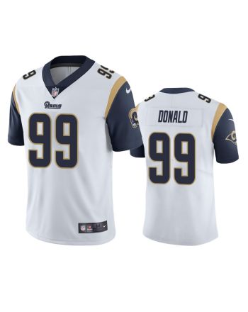 Los Angeles Rams Aaron Donald 99 White Vapor Untouchable Limited Jersey