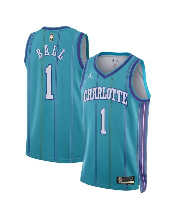 LaMelo Ball 1 Charlotte Hornets 2023/24 Swingman Jersey - Classic Edition - Teal