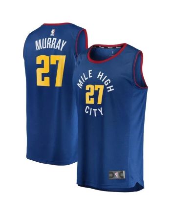 Jamal Murray Denver Nuggets Fast Break Player Jersey - Statement Edition - Blue