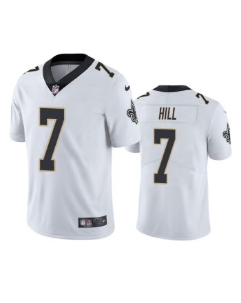 New Orleans Saints Taysom Hill 7 White Vapor Limited Jersey