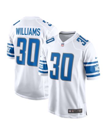 Jamaal Williams Detroit Lions Player Game Jersey - White