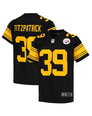 Minkah Fitzpatrick 39 Pittsburgh Steelers YOUTH Game Jersey - Black