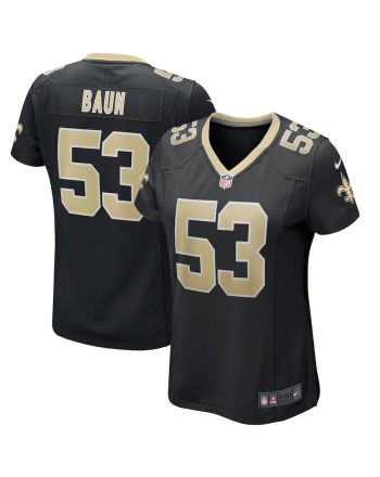 Zack Baun 53 New Orleans Saints Women's Game Jersey - Black