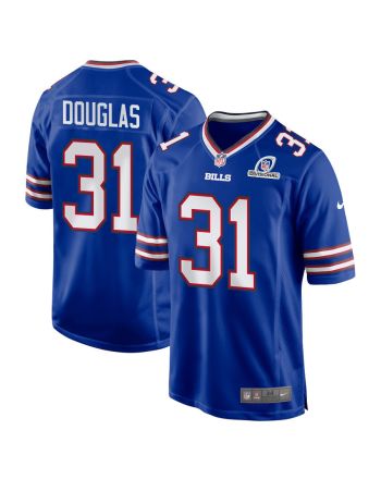 Rasul Douglas 31 Buffalo Bills 2024 Divisional Patch Game Men Jersey - Royal