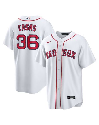 Triston Casas 36 Boston Red Sox Home Men Jersey - White