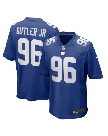 Vernon Butler Jr. 96 New York Giants Men Team Game Jersey - Royal