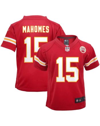 Patrick Mahomes 15 Kansas City Chiefs Preschool Game Jersey - Red