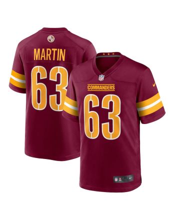 Wes Martin Washington Commanders Game Player Jersey - Burgundy