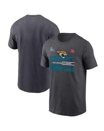 Jacksonville Jaguars 2022 AFC Conference Champions T-Shirt - Anthracite