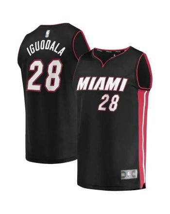 Andre Iguodala Miami Heat Fast Break Road Player Jersey - Black