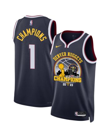 Denver Nuggets 2023 The Final Champions Swingman Jersey Golden Triumph - Black