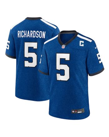 Anthony Richardson 5 Indianapolis Colts Indiana Nights Alternate Game Men Jersey - Royal