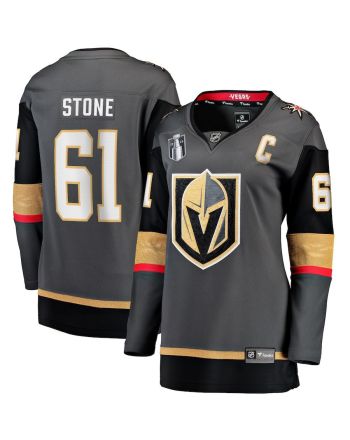 Mark Stone 61 Vegas Golden Knights Women's 2023 Stanley Cup Final Alternate Breakaway Player Jersey - Black