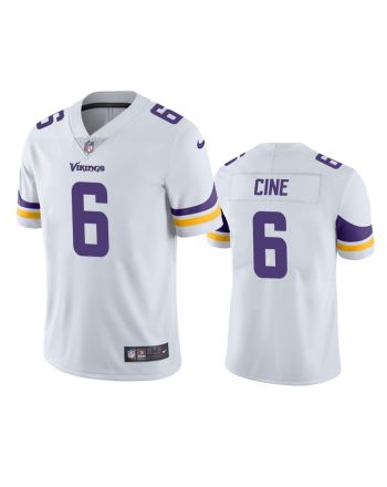 Minnesota Vikings Lewis Cine White 2022 Draft Vapor Limited Jersey