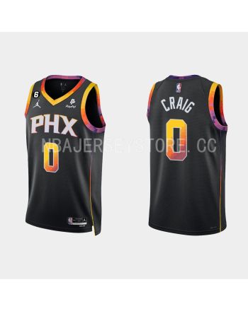 Phoenix Suns Torrey Craig 0 Black 2022-23 Statement Edition Men Jersey