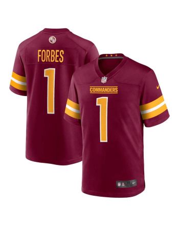 Emmanuel Forbes Washington Commanders 2023 NFL Draft First Round Pick Game Jersey