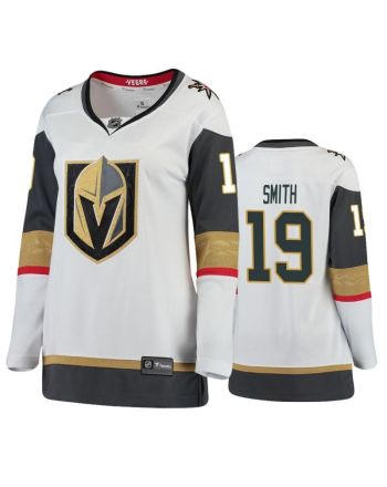 Women Vegas Golden Knights Reilly Smith 19 Breakaway White Jersey Jersey