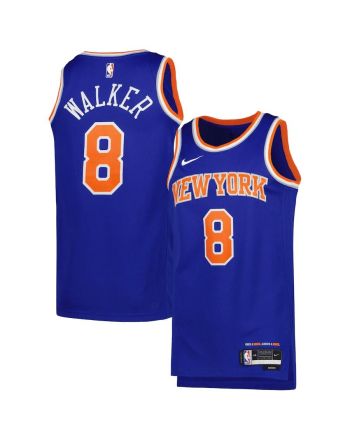 Kemba Walker 8 New York Knicks Men 2022/23 Swingman Jersey - Icon Edition