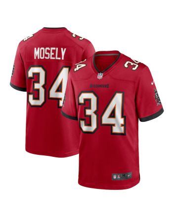 Quandre Mosely 34 Tampa Bay Buccaneers Game Men Jersey - Red