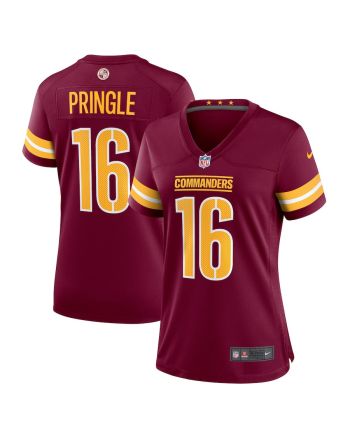 Byron Pringle 16 Washington Commanders Women's Game Jersey - Burgundy