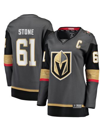 Women's Mark Stone Gray Vegas Golden Knights Home Premier Breakaway Player Jersey Jersey