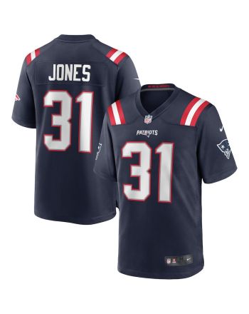 Jonathan Jones 31 New England Patriots Men Game Jersey - Navy