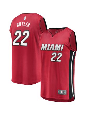 Jimmy Butler Miami Heat Fast Break Jersey Red - Statement Edition Jersey