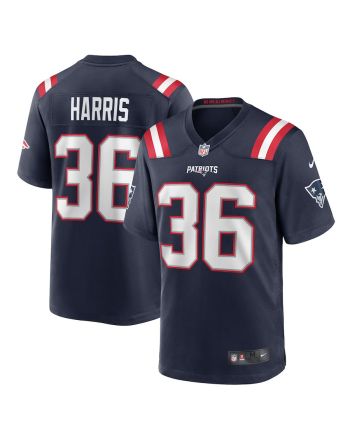 Kevin Harris New England Patriots Game Player Jersey - Navy