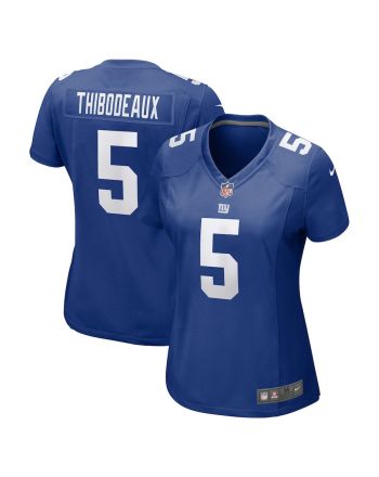 Kayvon Thibodeaux 5 New York Giants Women Game Jersey - Royal