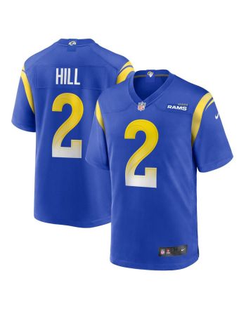 Troy Hill Los Angeles Rams Game Player Jersey - Royal