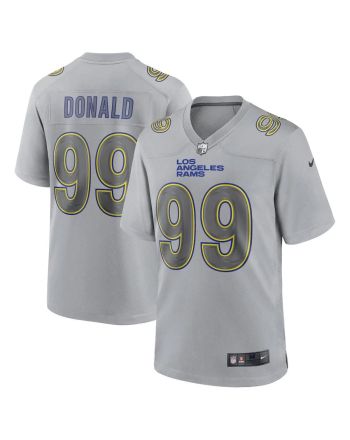 Aaron Donald 99 Los Angeles Rams Men Atmosphere Fashion Game Jersey - Gray