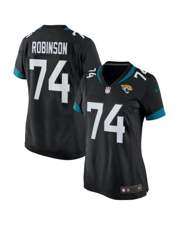 Cam Robinson 74 Jacksonville Jaguars Women's Game Jersey - Black