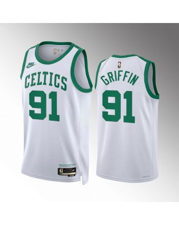 Boston Celtics Blake Griffin 91 White Classic Edition Men Jersey 2022-23 Swingman