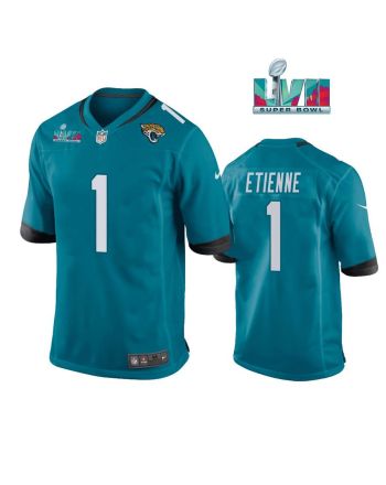 Travis Etienne 1 Jacksonville Jaguars Super Bowl LVII Super Bowl LVII Teal Men Game Jersey