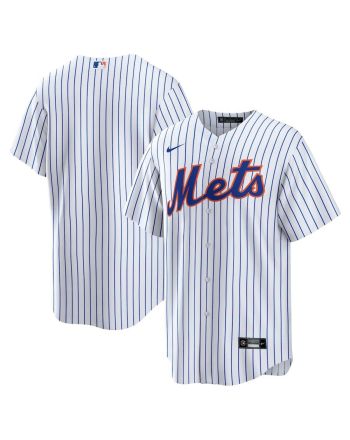 New York Mets Home Team Men Jersey - White