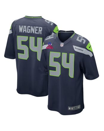 Bobby Wagner 54 Seattle Seahawks 2024 Pro Bowl Patch Game Men Jersey - College Navy