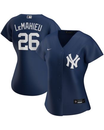 DJ LeMahieu 26 New York Yankees Women's Alternate Player Jersey - Navy