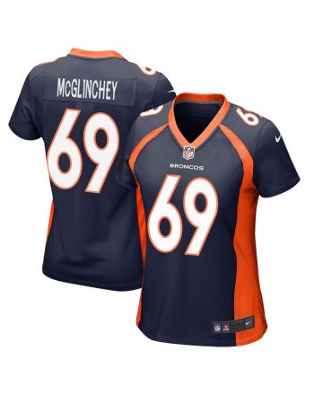 Mike McGlinchey 69 Denver Broncos Women Alternate Game Jersey - Navy