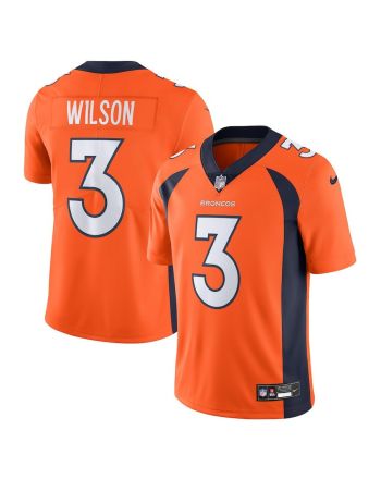 Russell Wilson 3 Denver Broncos Vapor Untouchable Limited Jersey - Orange