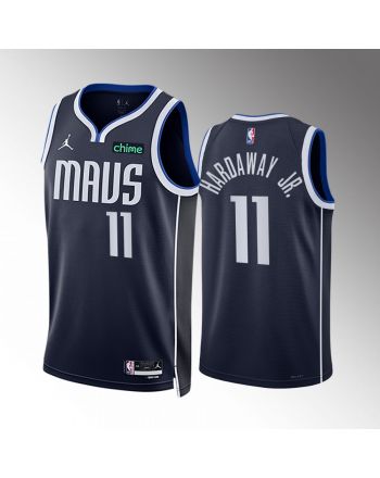 Dallas Mavericks Tim Hardaway Jr. 11 2022-23 Statement Edition Navy Jersey Swingman