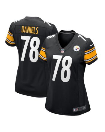 James Daniels 78 Pittsburgh Steelers Women's Game Jersey - Black