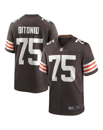 Joel Bitonio 75 Cleveland Browns Men's Game Jersey - Brown