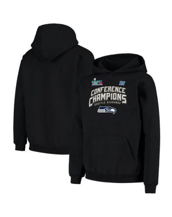 Seattle Seahawks NFC Conference Champions Black Pullover Hoodie