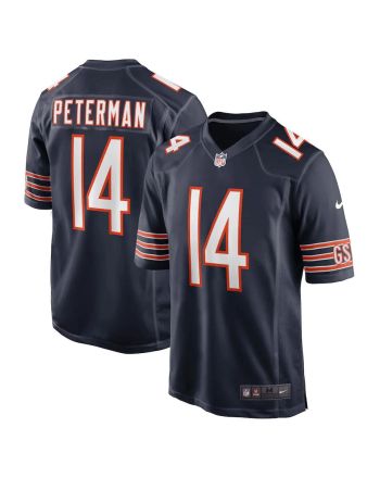 Nathan Peterman Chicago Bears Game Player Jersey - Navy