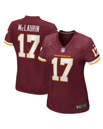 Terry McLaurin 17 Washington Commanders Football Team Women Game Jersey - Burgundy