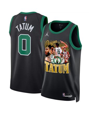 Jayson Tatum The Green Machine Boston Celtics 2022-23 Jersey - Screen Print Graphics