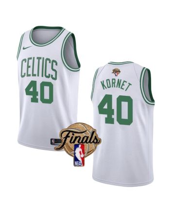 Boston Celtics Luke Kornet $40 Swingman Final 2022 Men Jersey Association White